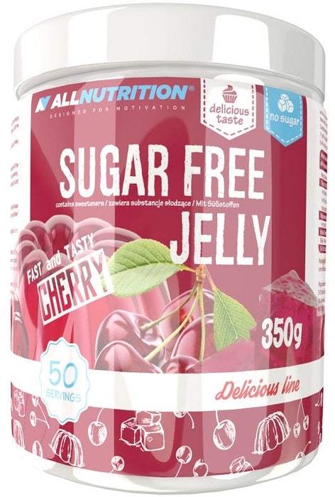 Allnutrition Sugar Free Jelly, Cherry - 350g - Jellies at MySupplementShop by Allnutrition