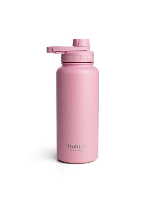 SmartShake Bohtal Insulated Sports Bottle, Pink 960 ml - Sports Supplements at MySupplementShop by SmartShake