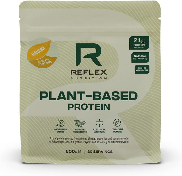 Reflex Nutrition pflanzliches Protein Vanilleschote 600 g