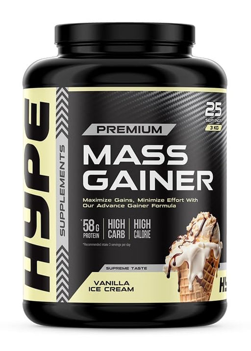 Hype Mass Gainer 3000g - Sports Nutrition at MySupplementShop by Hype