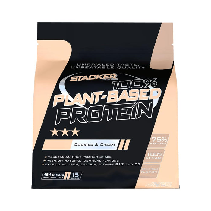 Stacker2 Europe 100% Plant Based Protein 454g - Protein at MySupplementShop by Stacker2 Europe