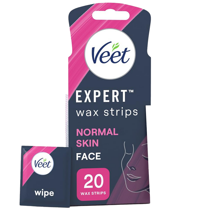 Veet Expert Wax Strips Face x 20