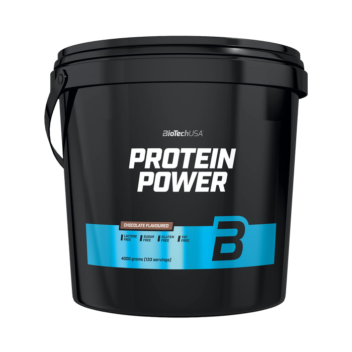 BioTechUSA Protein Power, Schokolade – 4000 Gramm