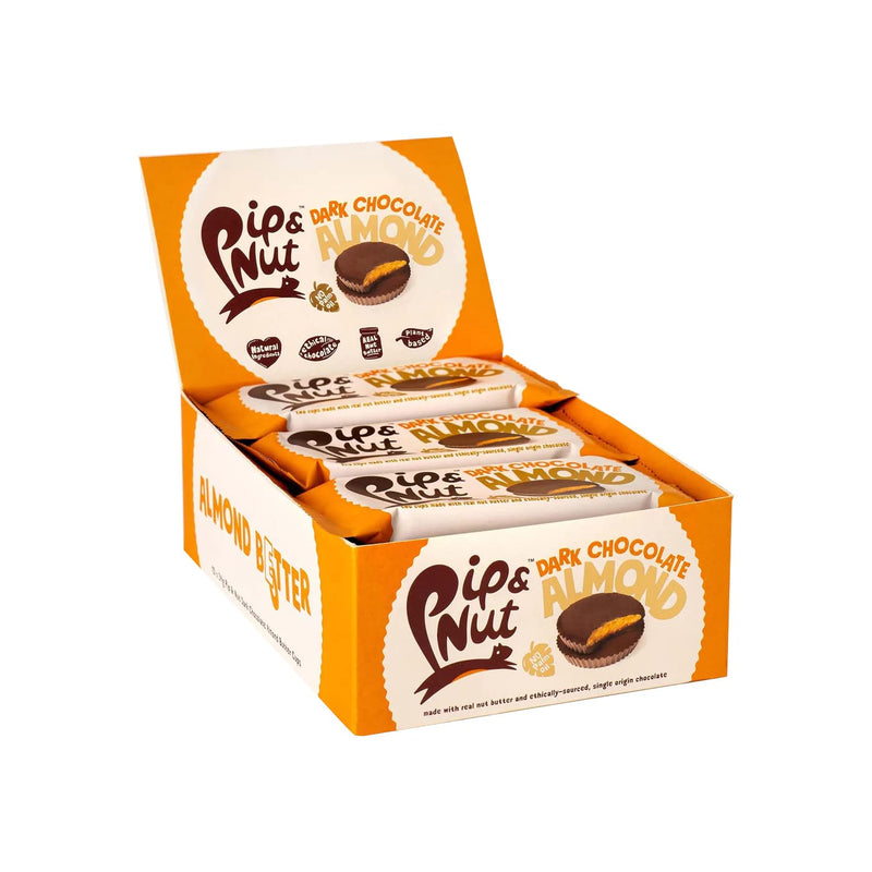 Pip & Nut Chocolate Nut Butter Cups 12x34g - Blocks & Bars at MySupplementShop by Pip & Nut