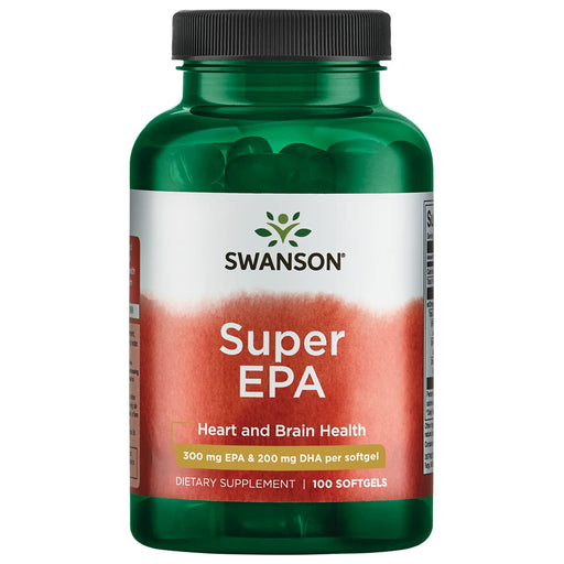 Swanson Super EPA - 100 softgels | High-Quality Omegas, EFAs, CLA, Oils | MySupplementShop.co.uk