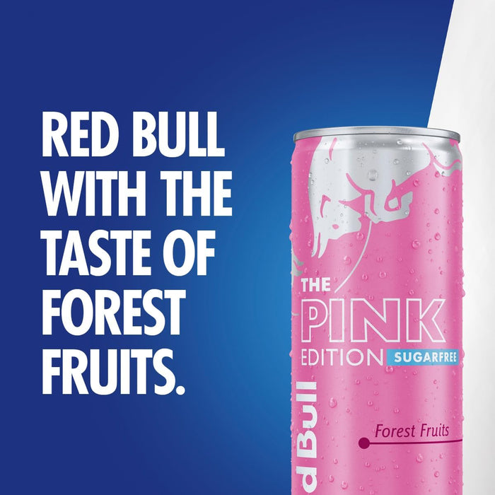 Red Bull Pink Edition Sugar Free 12x355ml