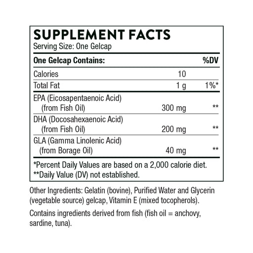 Thorne OMEGA PLUS [EPA & | Premium Nutritional Supplement at MYSUPPLEMENTSHOP