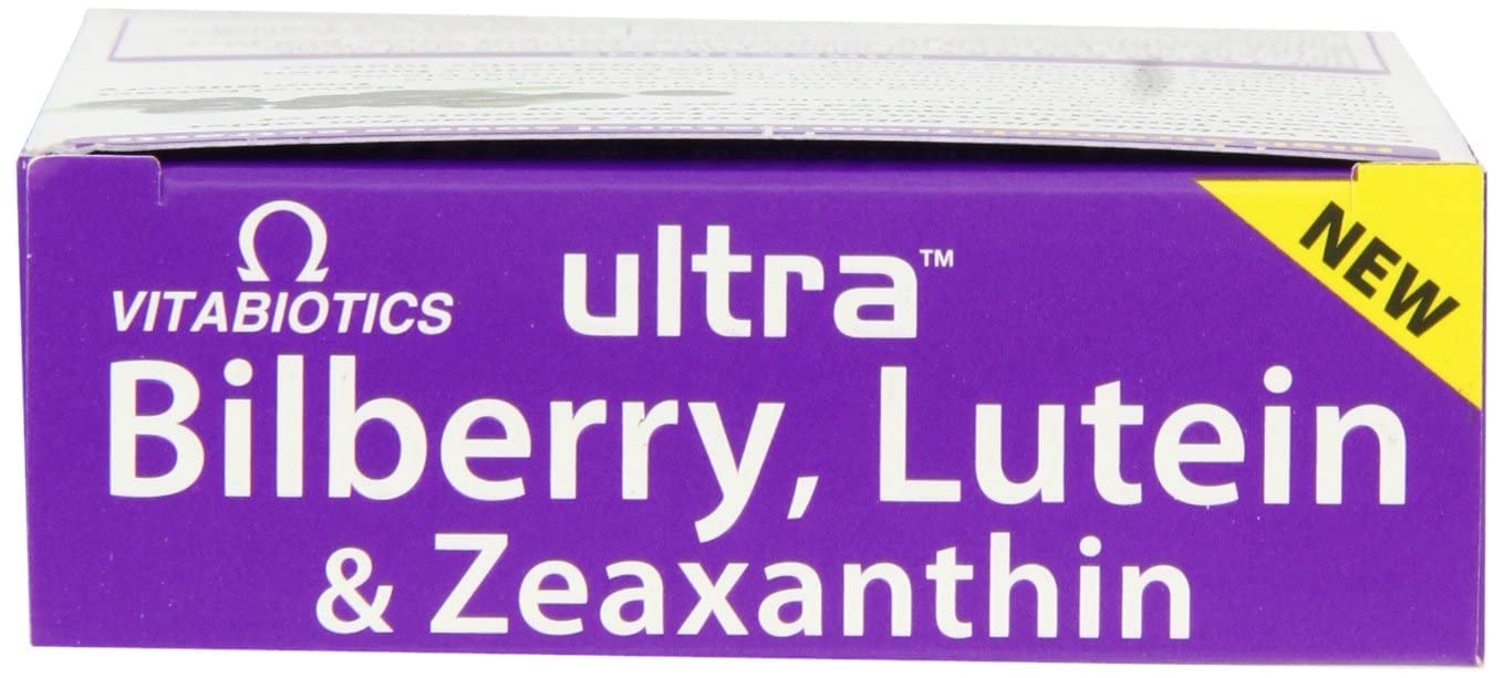 Vitabiotics Ultra Bilberry Lutein & Zeaxanthin  x 30 - Immune Support at MySupplementShop by Vitabiotics