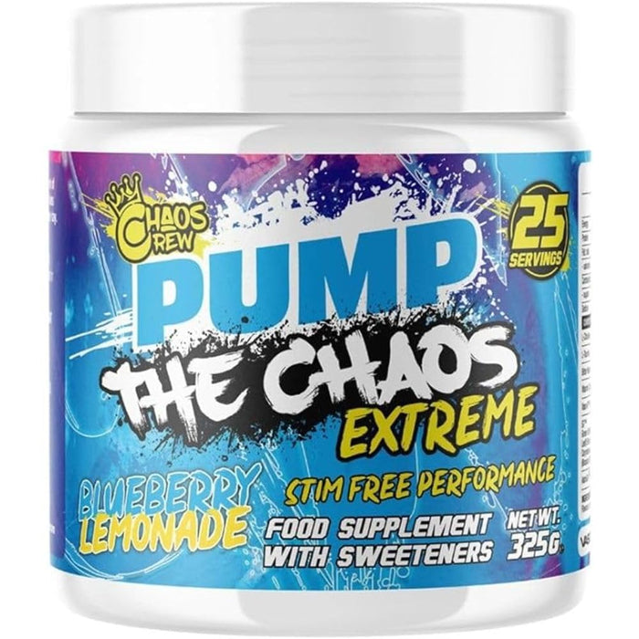 Chaos Crew Pump The Chaos Extreme 325g - Supplement Shakers at MySupplementShop by Chaos Crew