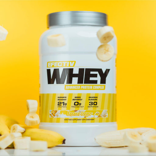 Efectiv Nutrition Whey Protein 900g Banana Creme