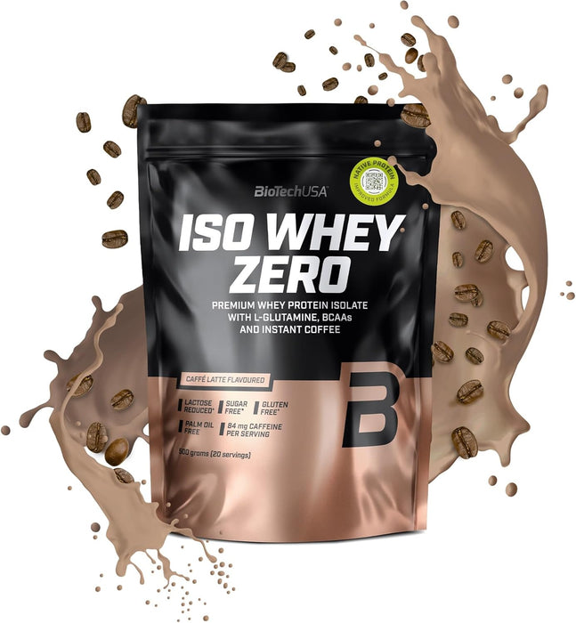 BioTechUSA Iso Whey Zero, Schokoladen-Toffee – 500 Gramm