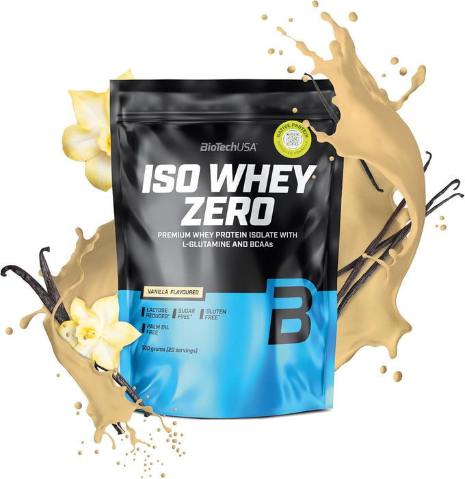 BioTechUSA Iso Whey Zero, Schokoladen-Toffee – 500 Gramm