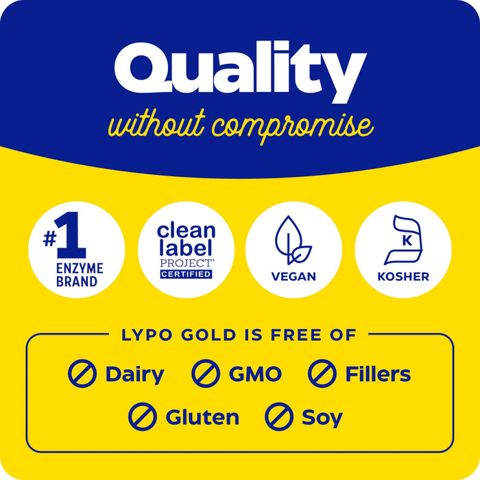 Enzymedica Lypo Gold 120 Capsules Best Value Nutritional Supplement at MYSUPPLEMENTSHOP.co.uk
