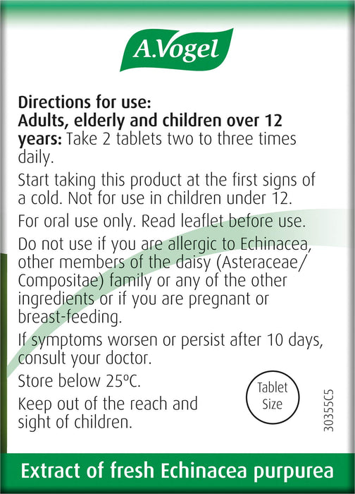 A Vogel Echinaforce Echinacea 120 Tablets - Immune Support at MySupplementShop by A.Vogel