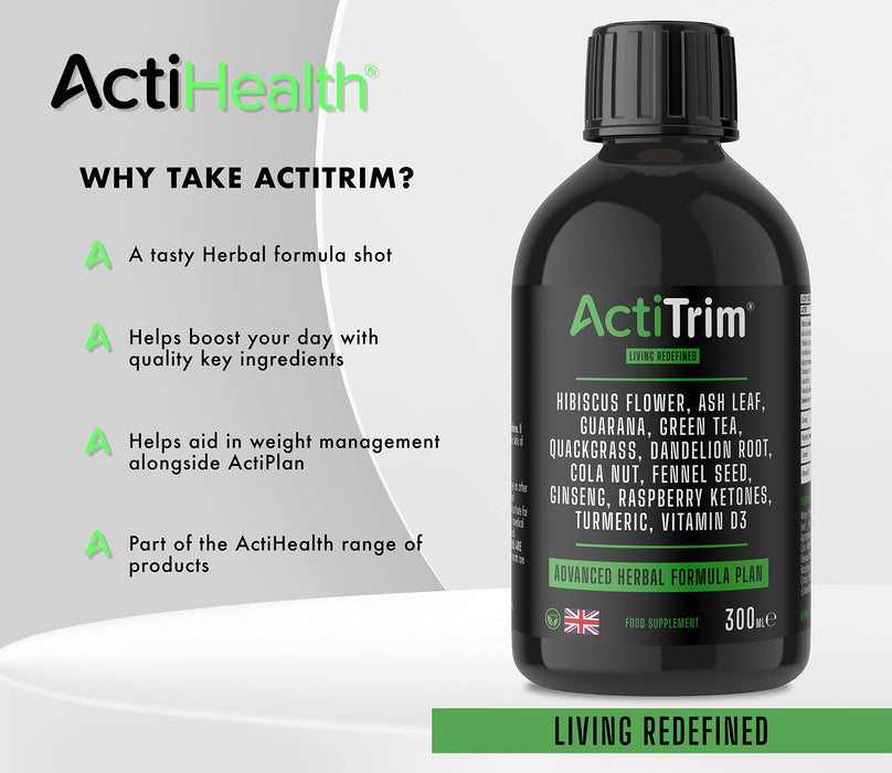 ActiTrim Advanced Herbal Formula Plan - 300 ml. | High-Quality Green Tea | MySupplementShop.co.uk