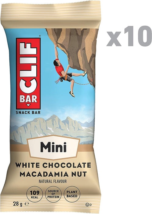 CLIF Riegel Mini 10x28g Weiße Schokolade Macadamianuss