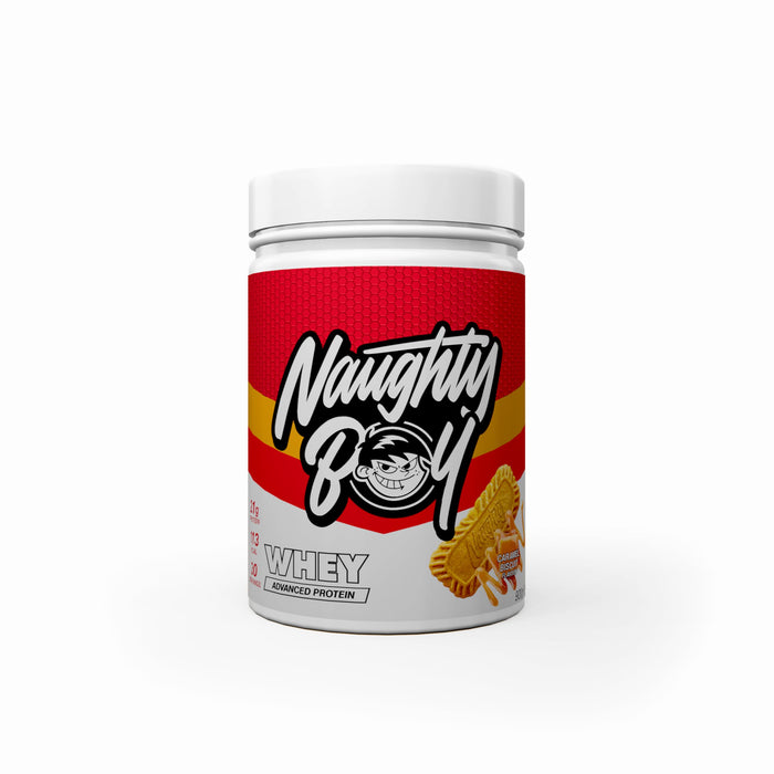 Naughty Boy Advanced Whey, Caramel Biscuit - 900g