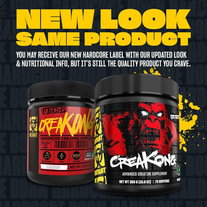 Mutant CREAKONG Triple Creatine Blend 300g (75 Servings)