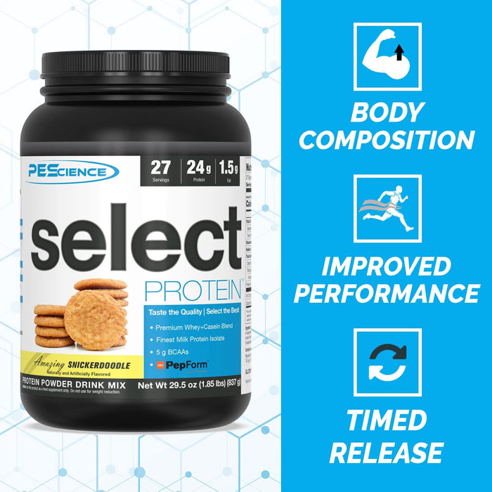 PEScience Select Protein, Amazing Snickerdoodle – 837 Gramm