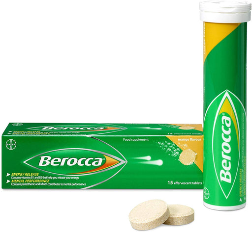 Berocca Effervescent 15 Tablets - Adult Multi Vits at MySupplementShop by Berocca