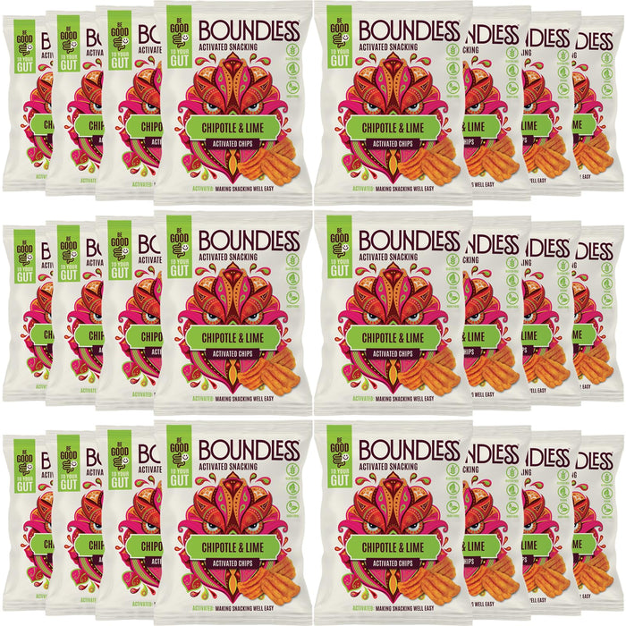 Boundless Activated Chips 24x23g Chipotle and Lime 