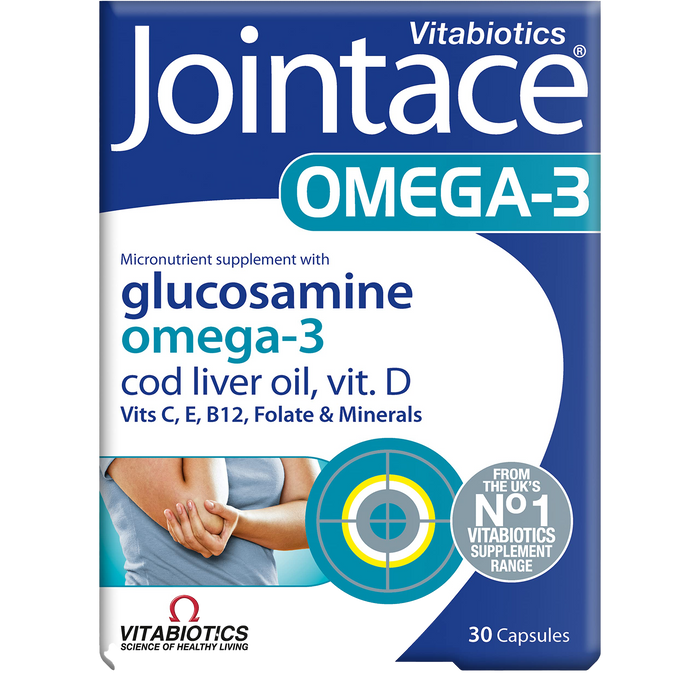 Vitabiotics Jointace Omega 3 And Glucosamine 30 Capsules