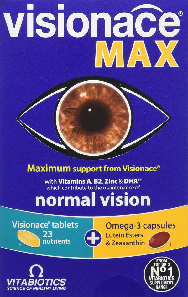 Vitabiotics Visionace Max 56 Tablets - Other at MySupplementShop by Vitabiotics