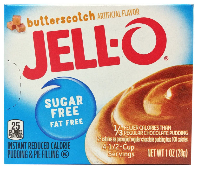 Jell-O Instant Pudding & Pie Filling Sugar Free - 28g