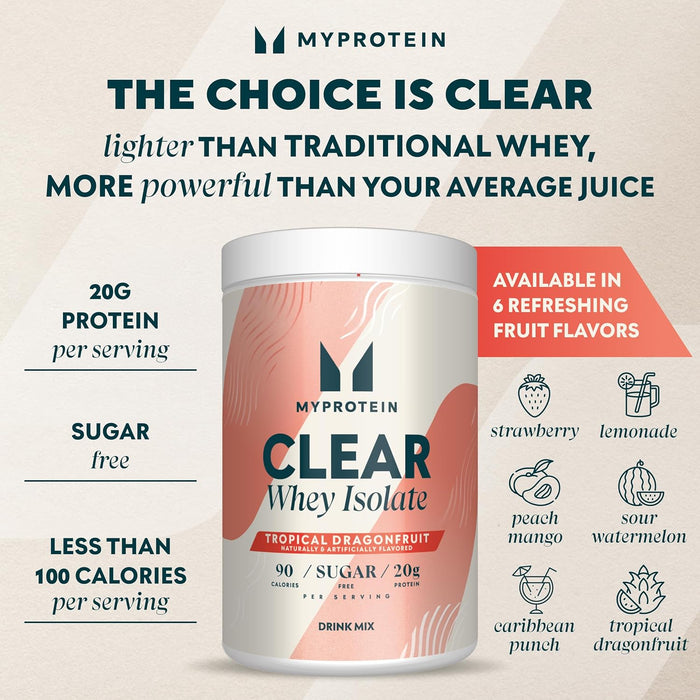 MyProtein Clear Whey Isolat 500g