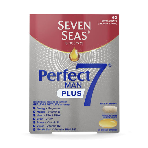 Seven Seas Perfect 7 Multi-Vitamin Man x 60 - Men at MySupplementShop by Seven Seas