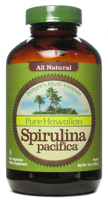 Nutrex Pure Hawaiian Spirulina Powder 16 oz (454g) - Supplements at MySupplementShop by Nutrex