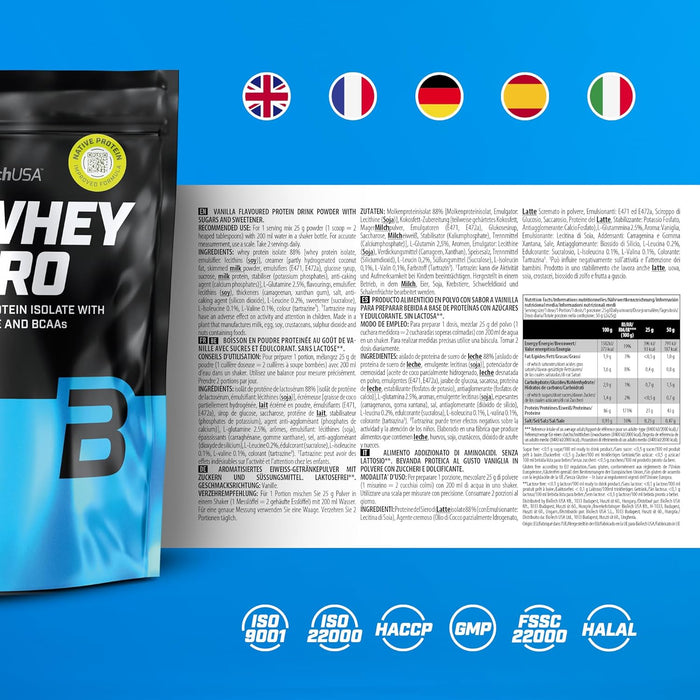 BioTechUSA Iso Whey Zero, Schokoladen-Toffee – 500 Gramm