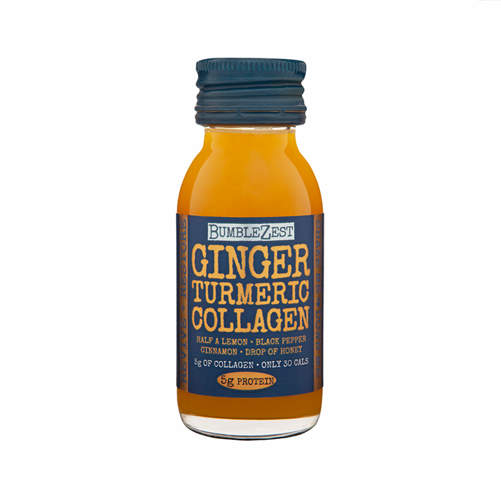 BumbleZest Shots 10x60ml Ginger Tumeric Collagen | Premium Health and Wellbeing at MySupplementShop.co.uk