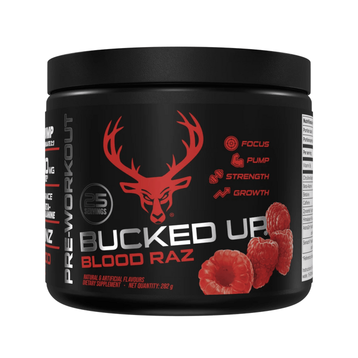 Bucked Up Pre-Workout - 25 Serving 282g