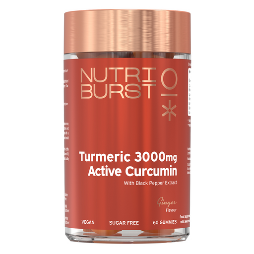 Nutriburst Tumeric 3000mg 180g Ginger | Premium Sports Supplements at MYSUPPLEMENTSHOP.co.uk