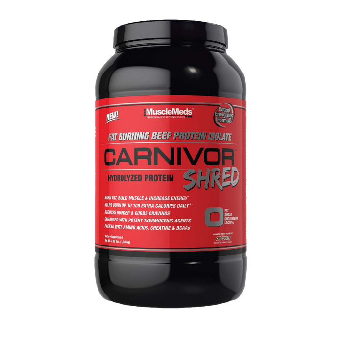 MuscleMeds Carnivor Shred, Schokolade – 1036 Gramm