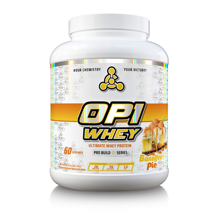 Chemical Warfare OP1 Whey Protein 1.8kg Banoffee Pie - Health Foods at MySupplementShop by Chemical Warfare