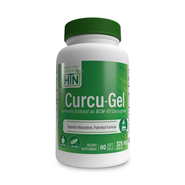 Health Thru Nutrition Curcu-Gel, 325mg - 60 softgels - Sports Supplements at MySupplementShop by Health Thru Nutrition