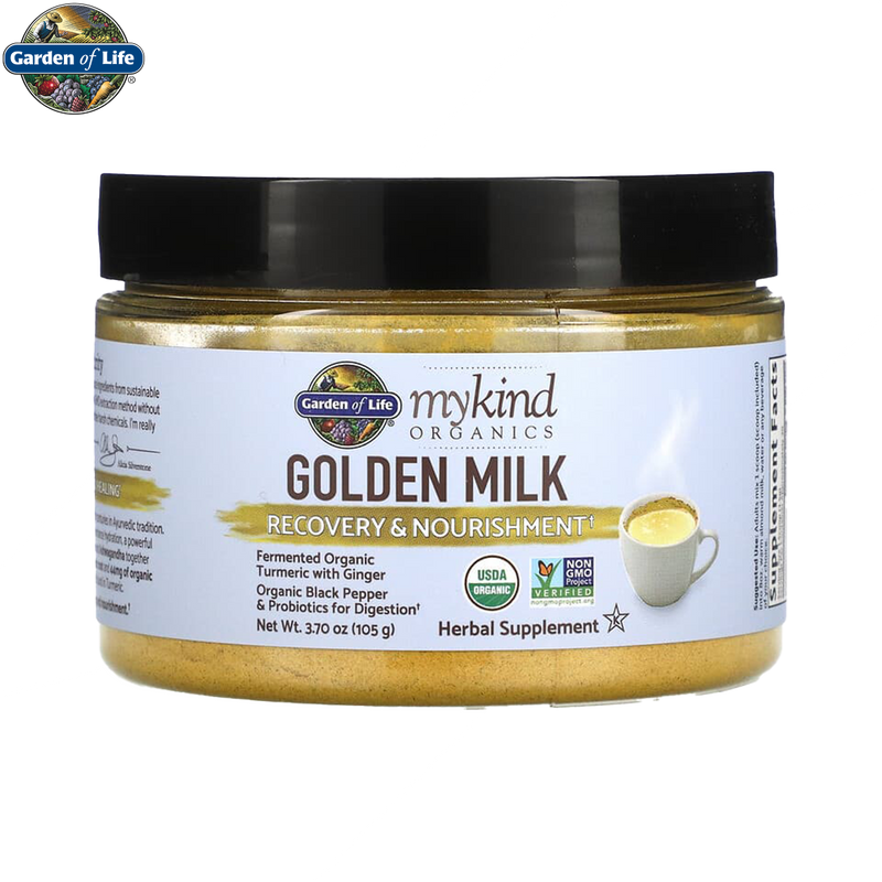 Garden of Life Mykind Organics Golden Milk 105g 30 Servings