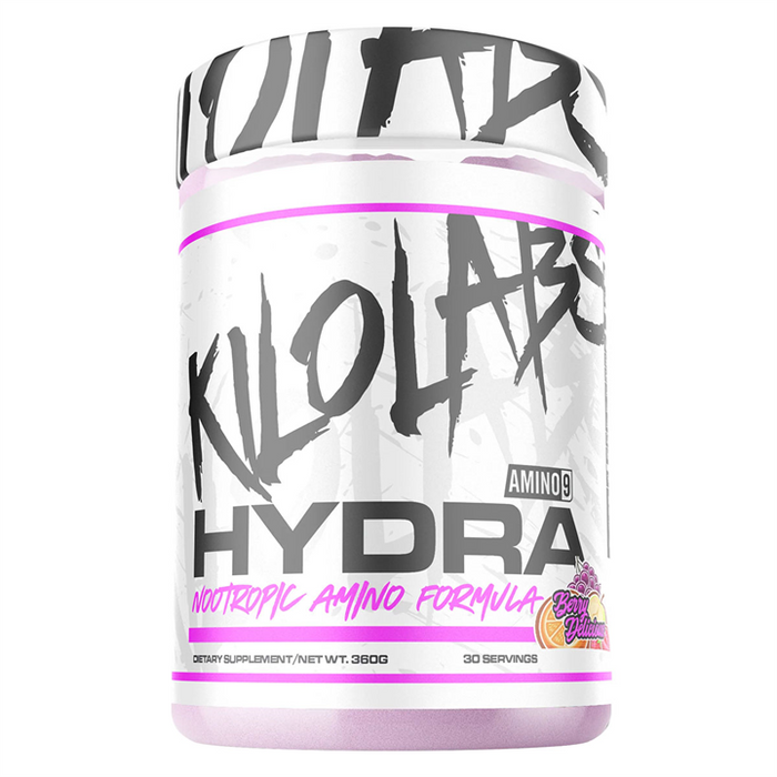 Kilo Labs Hydra Nootropic Amino Fomula 367g Berry Delicious - Sports Supplements at MySupplementShop by Kilo Labs