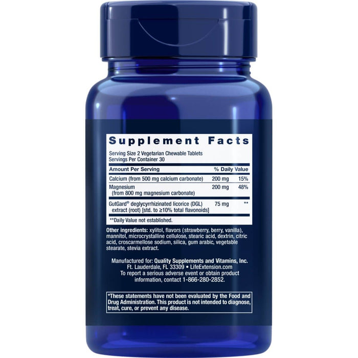 Life Extension EsophaCool 60 Chewable Berry Tablets - Combination Multivitamins & Minerals at MySupplementShop by Life Extension