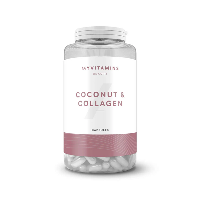 MyVitamins Coconut and Collagen 60 Capsules Unflavoured - Nutritional Supplement at MySupplementShop by MyVitamins