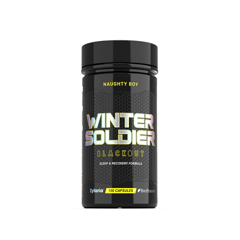 Naughty Boy Winter Soldier Blackout 150 Caps | Premium Sports Supplements at MYSUPPLEMENTSHOP.co.uk