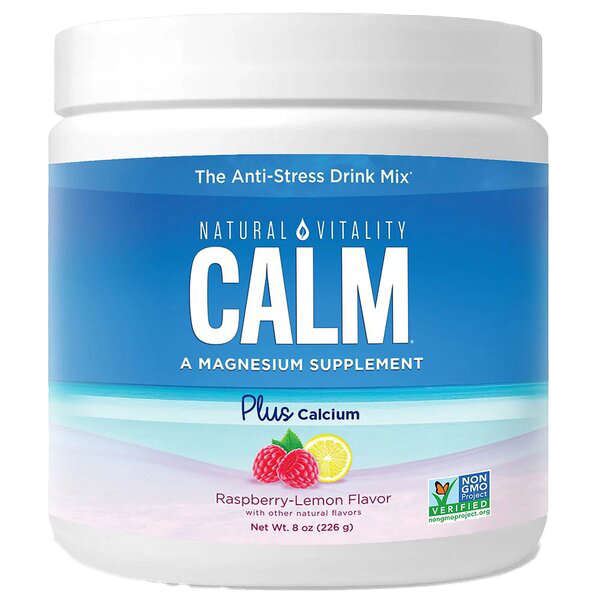 Natural Calm Plus Calcium, Himbeer-Zitrone 226 g