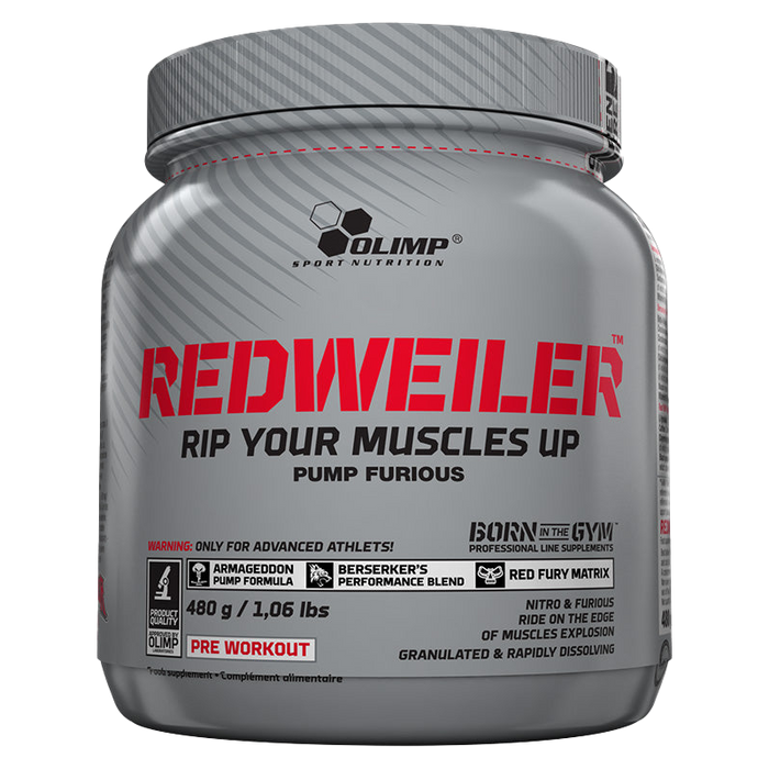 Olimp Nutrition RedWeiler, Blueberry Madness – 480 Gramm