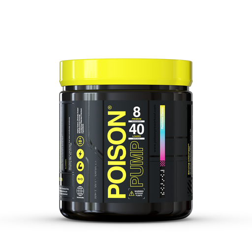 Poison Pump (Stim Free) 380g Rainbow Candy Best Value Sports Supplements at MYSUPPLEMENTSHOP.co.uk