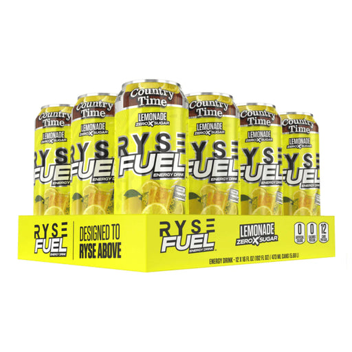 RYSE Fuel 12 x 473ml - Country Time Lemonade - Sports Nutrition at MySupplementShop by RYSE