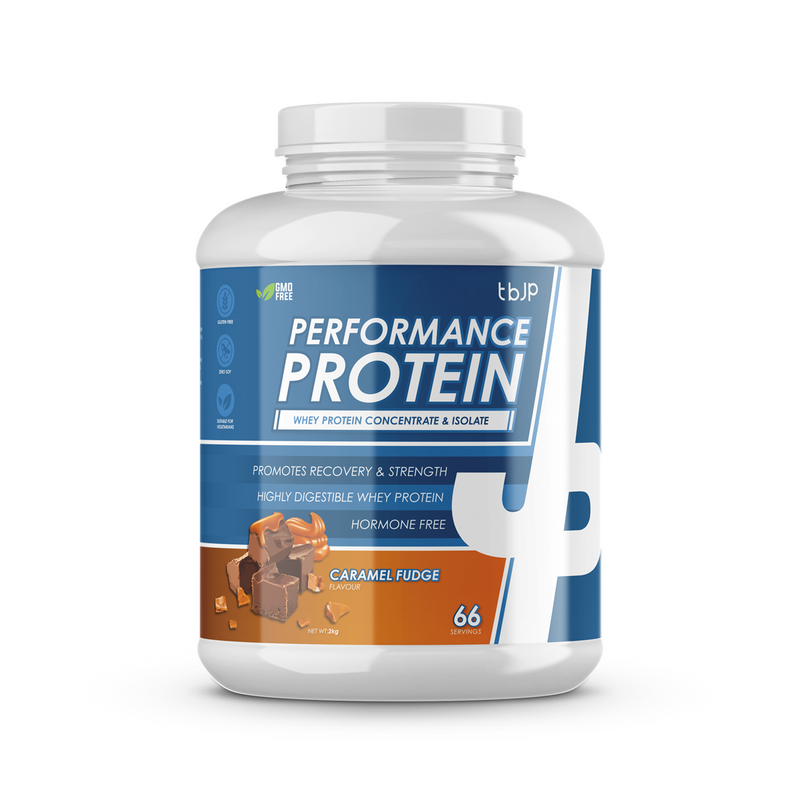 Trained By JP Performance Protein 2kg Caramel Fudge