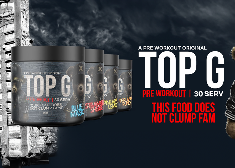 TOP G Pre Workout 30 Servings, 420g - Pre Workout at MySupplementShop by Top G