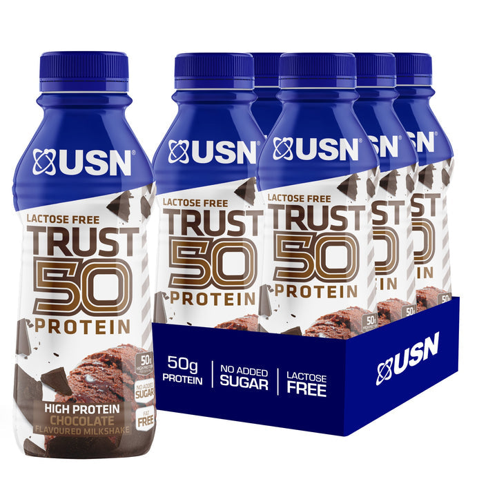 USN TRUST Protein 50 6x500ml Schokolade